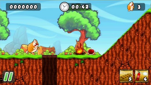 Android application Crazy Hamster screenshort