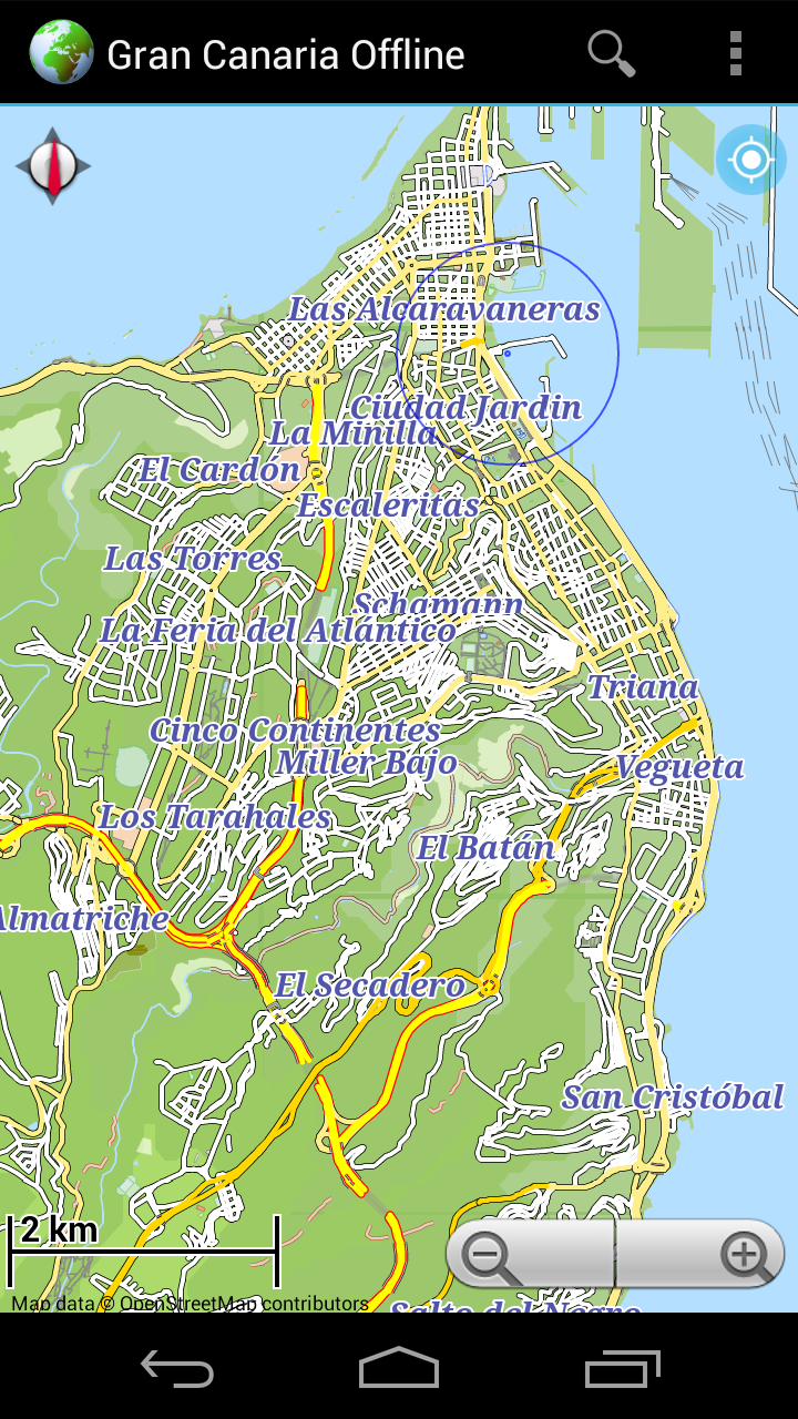 Offline Map Gran Canaria Screen 2