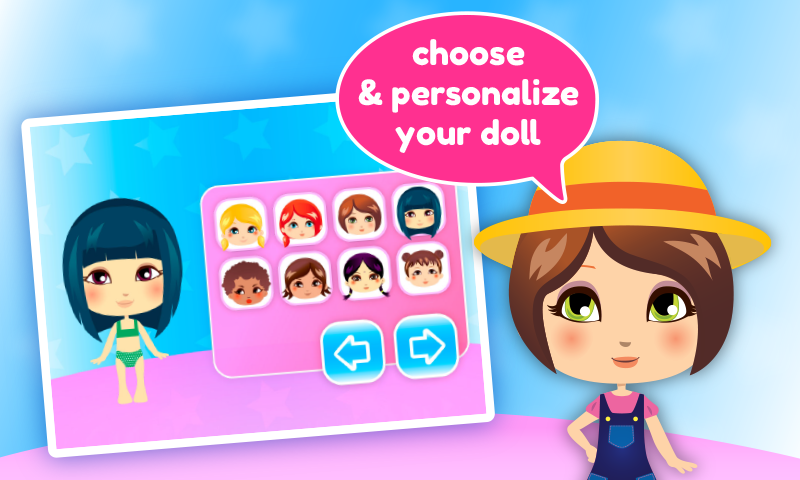 Dress up Dolls Screen 3