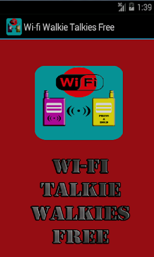 FREE: Wi-Fi Walkie Talkies