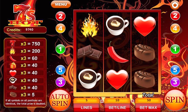 SLOTS (5 SLOT MACHINES) Screen 3