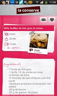Free Recettes de cuisine LaConserve APK