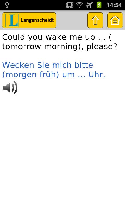 German talk&amp;travel Screen 3