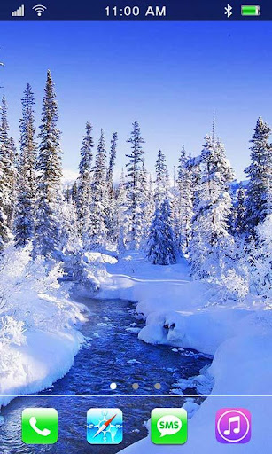 Nature Winter live wallpaper