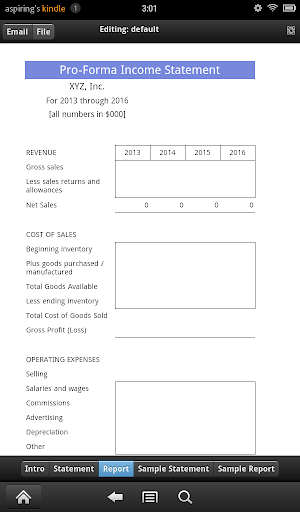 免費下載財經APP|Proforma Income Statement app開箱文|APP開箱王