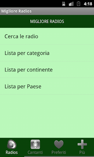 Migliore Radios