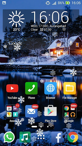 Snowfall Pro Live Wallpaper