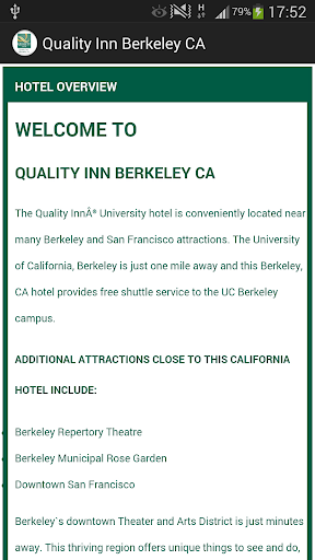 【免費商業App】Quality Inn Berkeley CA-APP點子