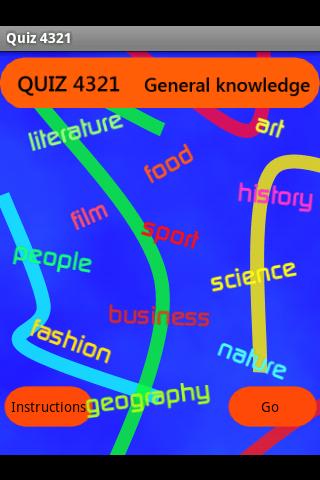 【免費休閒App】Quiz 4321-APP點子