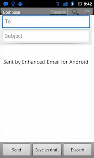 Email améliorée - screenshot thumbnail