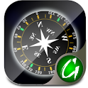 3D Compass logo