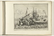 Aankomst van koning Jacobus II in Frankrijk, 1689