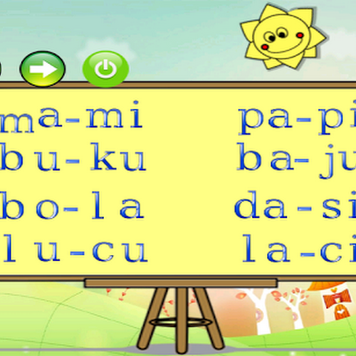 Belajar Baca Anak Tk B
