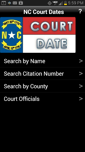 【免費生產應用App】NC Court Date Finder-APP點子