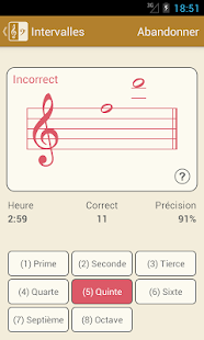Armures, notes, intervalles - screenshot thumbnail