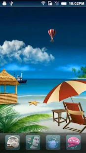 Cool Beach HD Live Wallpaper