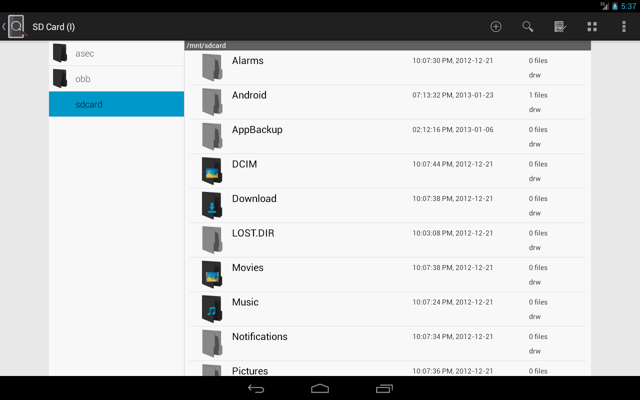 AnExplorer File Explorer (Pro) - screenshot