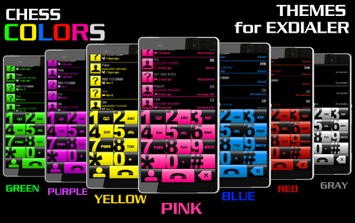 THEME CHES PURPLE FOR EXDIALER
