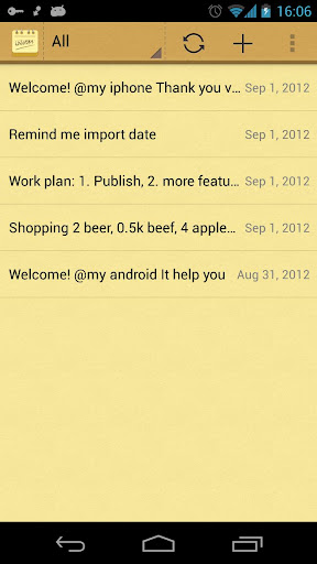 iNotes - Sync Note with iOS