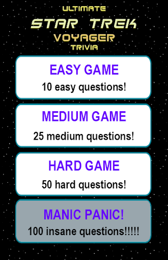【免費益智App】Star Trek Voyager Trivia-APP點子