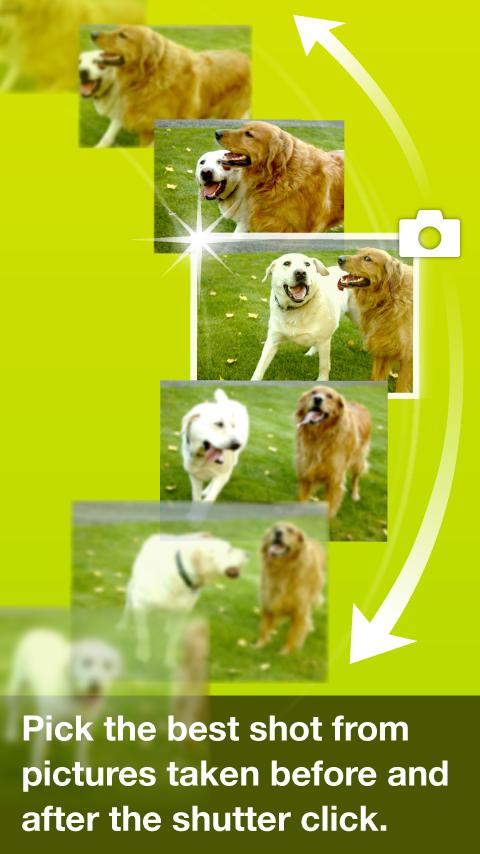 Android application pick pic camera screenshort