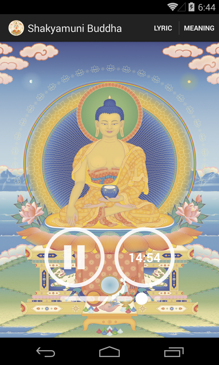 Buddha Chant Meditation Pro Screen 3