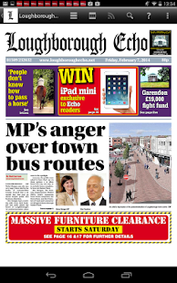 Loughborough Echo Newspaper - náhled