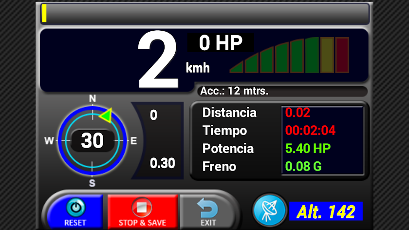 Car Performance Meter PRO Screen 2