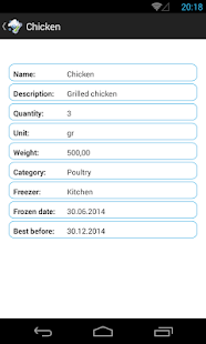 Lastest FreezerAdmin 2,manage the food APK