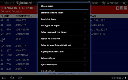 Indonesia FlightBoard poster 7