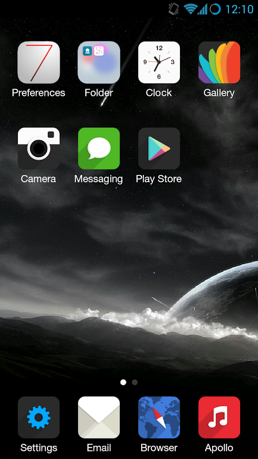 ios 7 launcher-i7launcher