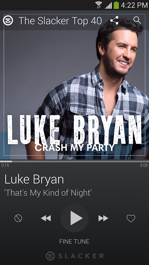 Slacker Radio Android