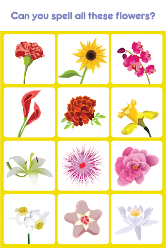 【免費教育App】Kids Spell & Learn Flower Free-APP點子