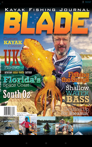 Blade Kayak Fishing Journal
