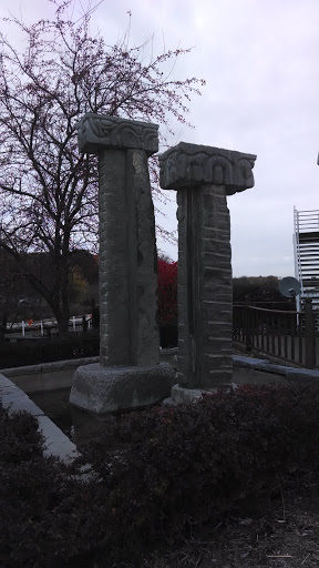Pillars at Point Harbor