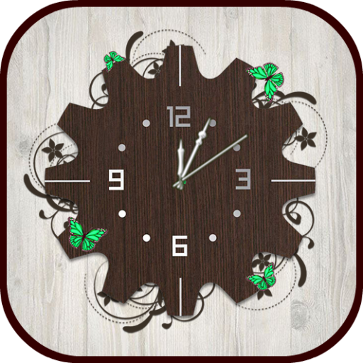 Wooden Clock Live Wallpaper LOGO-APP點子