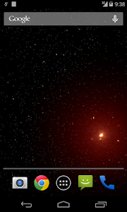 Space: Galaxy Live Wallpaper screenshot 0