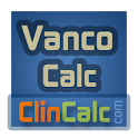Vancomycin ClinCalc Lite logo