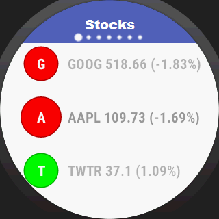 MyStocks Pro - Realtime stocks Screen 3