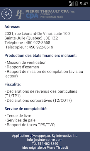 免費下載商業APP|Pierre Thibault CPA Inc. app開箱文|APP開箱王