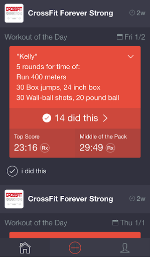 CF Whiteboard Workout Tracking