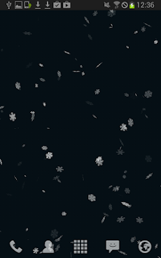 シンプルな雪の結晶 ライブ壁紙 Androidアプリ Applion