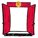 The Red Door Locker logo