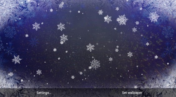 Snowflakes wallpaper Screenshots 15