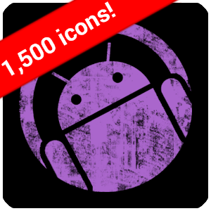 Purple Grunge APEX GO ADW NOVA.apk 3.6.3