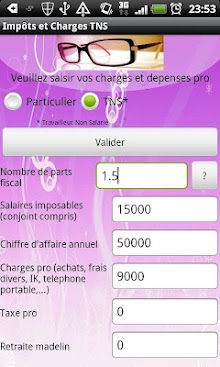 Impot et Charges Sociales 2012