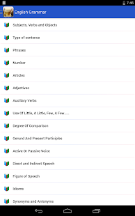 English Grammar Book - screenshot thumbnail