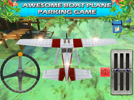 【免費賽車遊戲App】Airplane Water Parking 3D Sim-APP點子