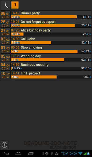 【免費商業App】DEADLINE-2DO-NOTES WIDGET-APP點子
