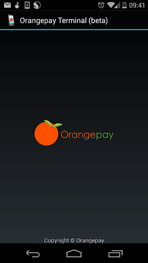 Orangepay Terminal beta